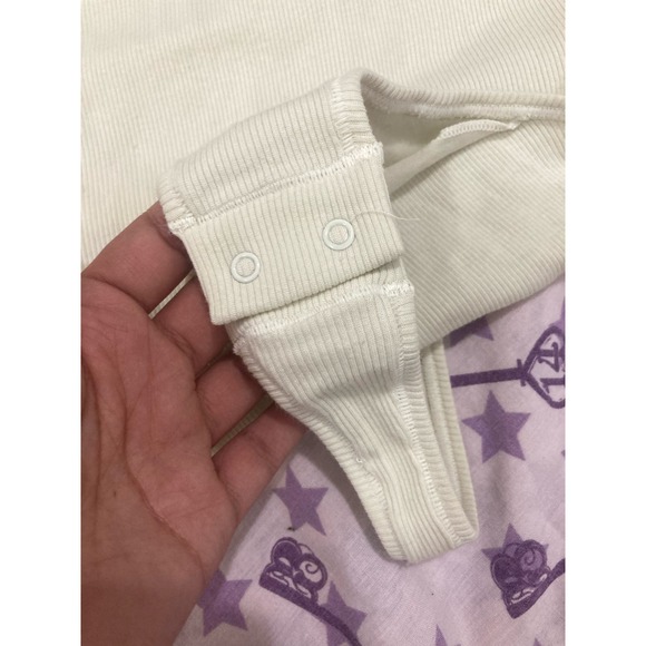 SKIMS Size 3X Ribbed Cotton Bodysuit Top BS-SCN-0653 NWT Rib 3XL Bone - Picture 6 of 8